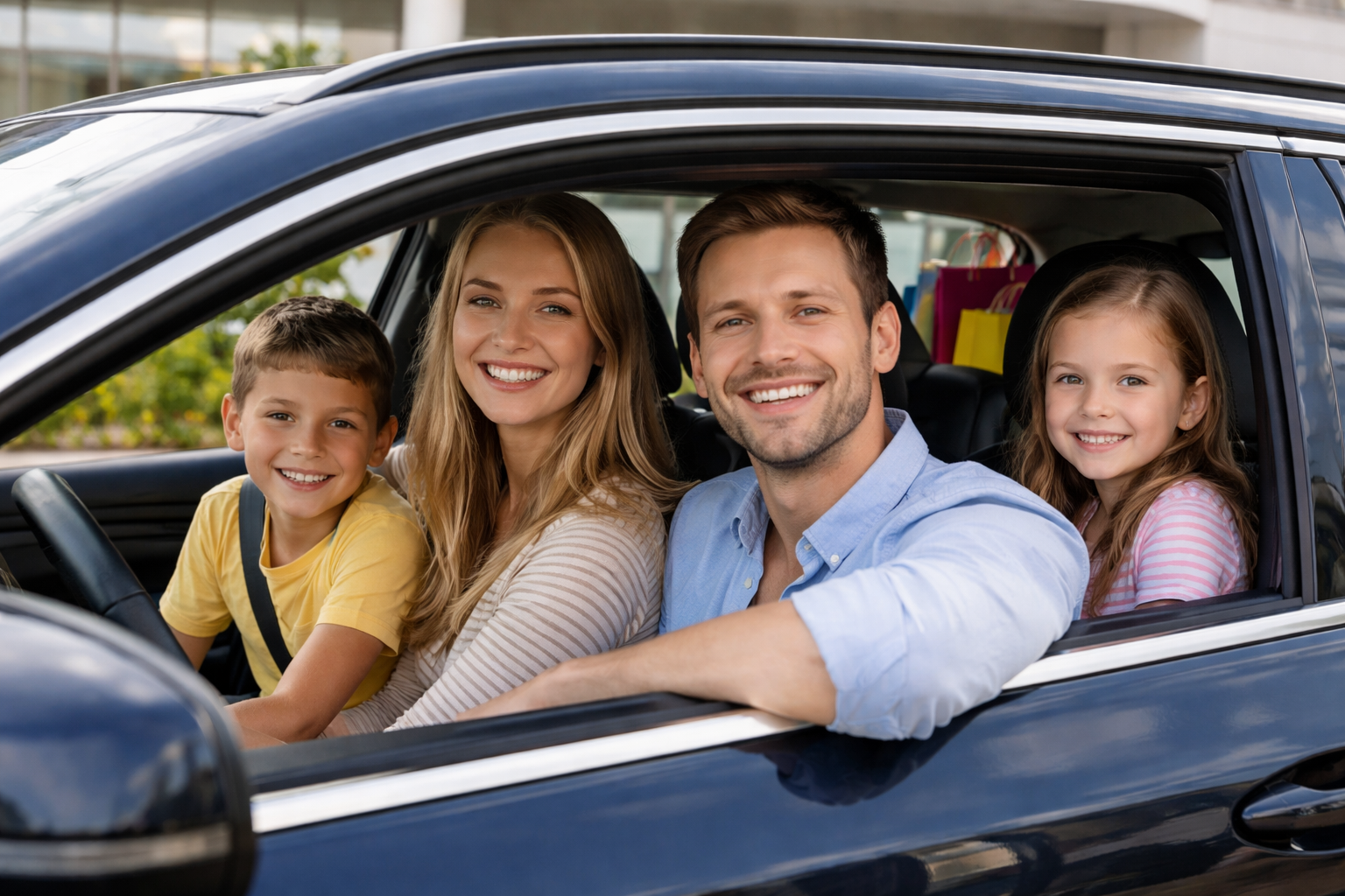 Modern car illustration